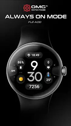 OMG 31 Digital Watch Face screenshot 6