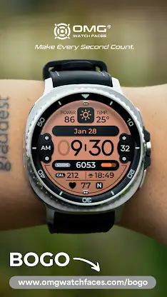 OMG 326 - Digital Watch Face screenshot 5