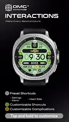 OMG 326 - Digital Watch Face screenshot 3