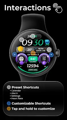 OMG 328 Digital Watch Face screenshot 6