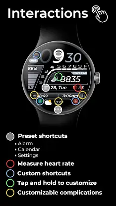 OMG 333 Digital Watch Face screenshot 6