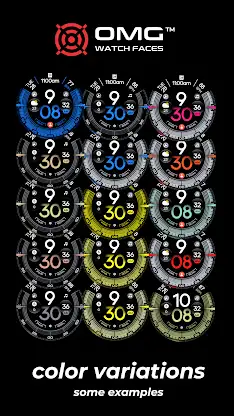OMG 340 - Minimal Watch Face screenshot 8