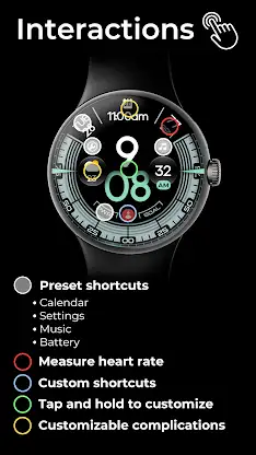 OMG 340 - Minimal Watch Face screenshot 6