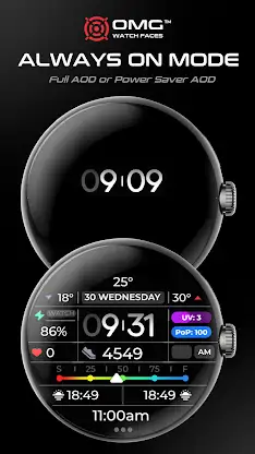 Weather Watch Face - OMG 368 screenshot 6