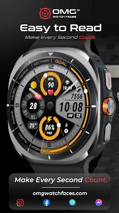 OMG 384 - Hybrid Watch Face screenshot 5