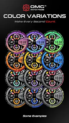 OMG 384 - Hybrid Watch Face screenshot 8