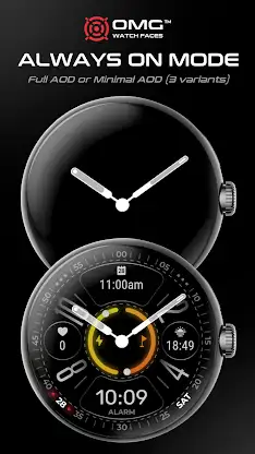 OMG 386 Hybrid Watch Face screenshot 6