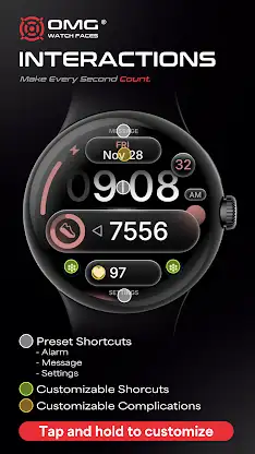 OMG 427 - Digital Watch Face screenshot 3