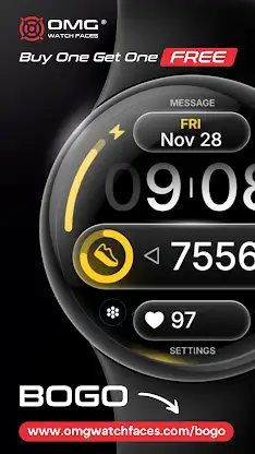 OMG 427 - Digital Watch Face screenshot 4