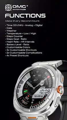 OMG 431 - Hybrid Watch Face screenshot 2