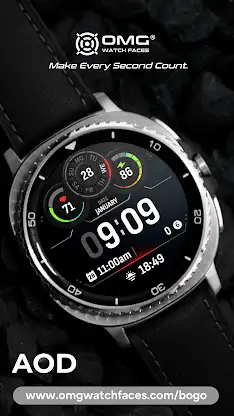 OMG 433 - Active Digital Watch screenshot 6