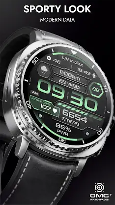 OMG 491 - Modern Watch Face screenshot 2