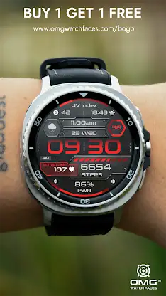 OMG 491 - Modern Watch Face screenshot 8