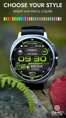 OMG 491 - Modern Watch Face screenshot 6