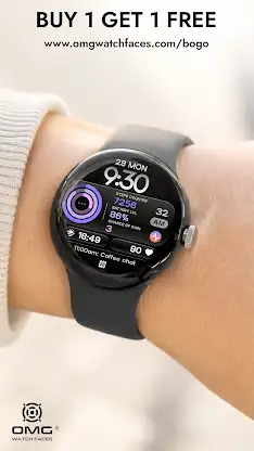 Rings Watch Face - OMG 492 screenshot 7