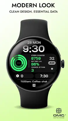 Rings Watch Face - OMG 492 screenshot 5