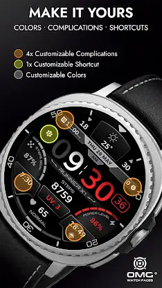 OMG - Runner X1 Watch Face screenshot 3