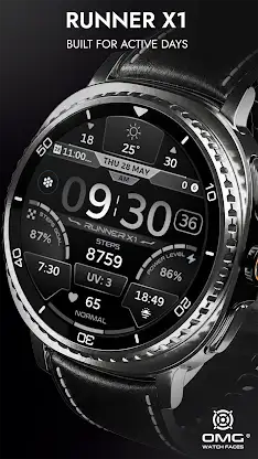 OMG - Runner X1 Watch Face screenshot 5