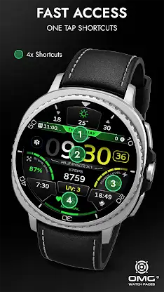 OMG - Runner X1 Watch Face screenshot 4