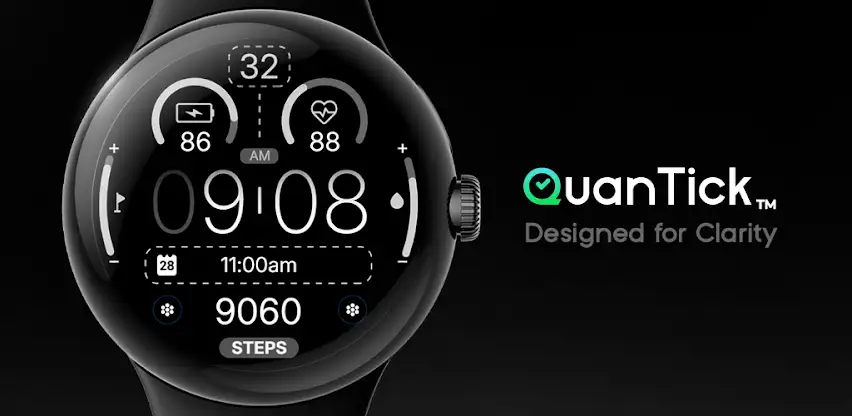 QuanTick 01 - Digital Watch screenshot 1
