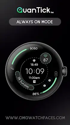 QuanTick 02 Minimal Watch Face screenshot 7