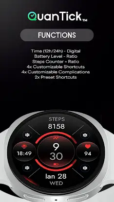 QuanTick 10 - Minimal Digital screenshot 3