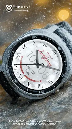 White Christmas - Watch Face screenshot 3