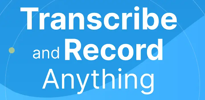 Transcribe Now - AI Note Taker — Android app banner