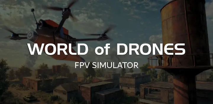 World of Drones: FPV Simulator — Android game banner
