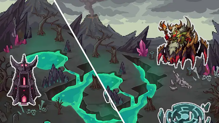 Pixel Defenders: Merge TD Game screenshot 8
