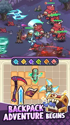 Backpack Legends Adventure RPG screenshot 1