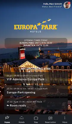 Europa-Park Hotels screenshot 1