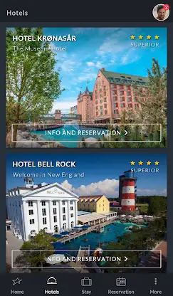 Europa-Park Hotels screenshot 2