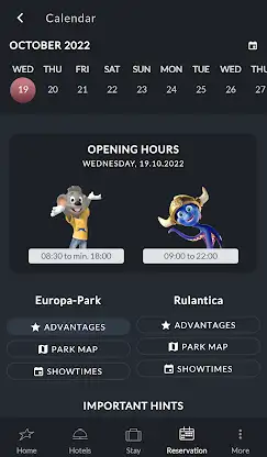 Europa-Park Hotels screenshot 4