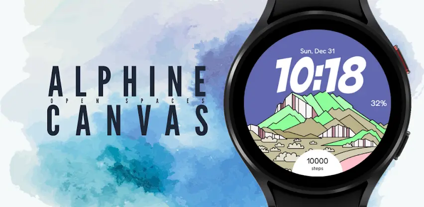 Alphine Canvas Watch Face screenshot 1