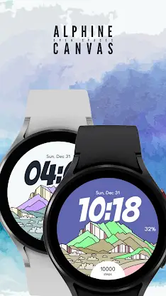Alphine Canvas Watch Face screenshot 3