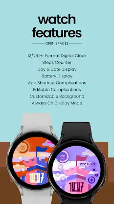 Crimson Keep Watch Face screenshot 5