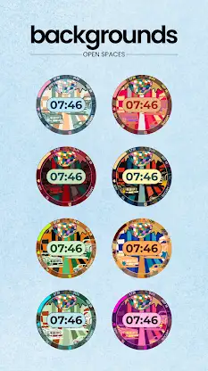 Disco Drive Watch Face screenshot 5
