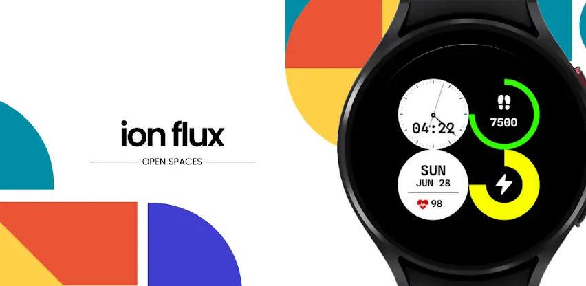 Ion Flux Watch Face screenshot 1