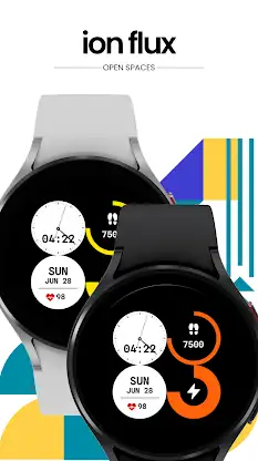Ion Flux Watch Face screenshot 2