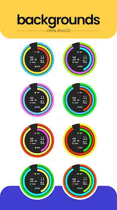 Metro Arc Watch Face screenshot 4