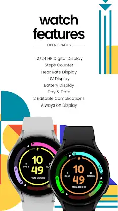Neo Chrono Watch Face screenshot 5