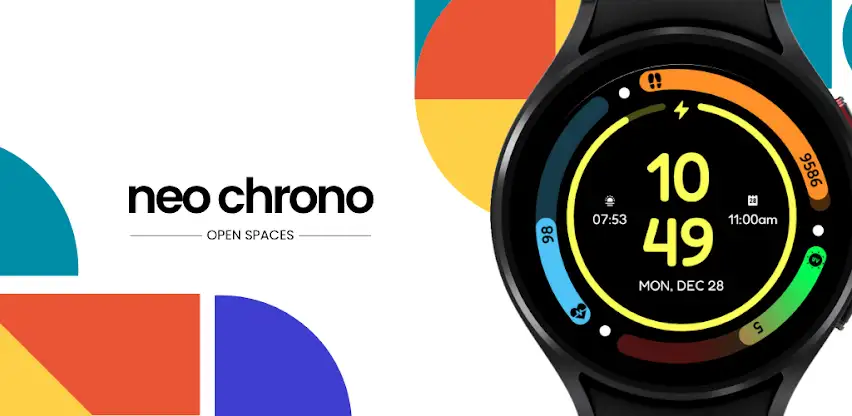 Neo Chrono Watch Face screenshot 1