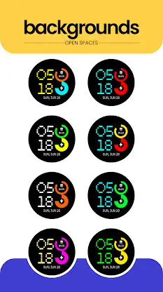 Neon Volt Watch Face screenshot 4