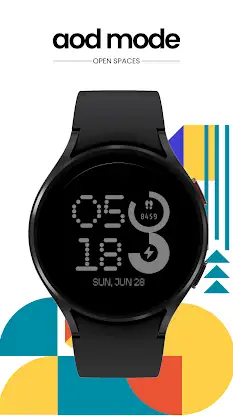 Neon Volt Watch Face screenshot 3