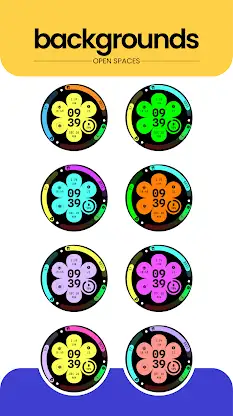 Neo Petals Watch Face screenshot 4