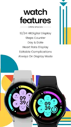 Neo Petals Watch Face screenshot 5