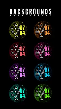 Orbit Tech Watch Face screenshot 5