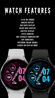 Orbit Tech Watch Face screenshot 4