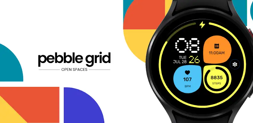 Pebble Grid Watch Face screenshot 1